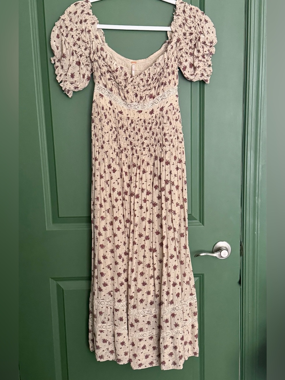 Like New Free People Bali Juniper Floral Maxi Dress - Picture 2 of 9